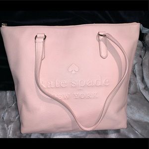 Kate Spade Larchmont tote with logo